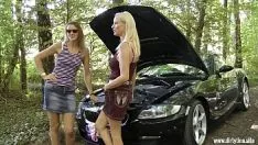 Redare A plimbat fetele cu bmw si acum le fute in padure, altfel le lasa