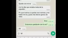 تشغيل دردشة WhatsApp الساخنة مع Unfaithful Tinder Blonde الجزء 2